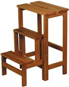 Sgabello Retrattile in legno