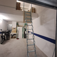 Scala a parete verticale per soppalco senza telaio 10